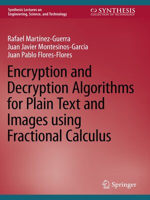 cover image of Encryption and Decryption Algorithms for Plain Text and Images using Fractional Calculus